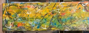 Original Su Daitch Signed Abstract Oil Painting - Picture 1 of 11