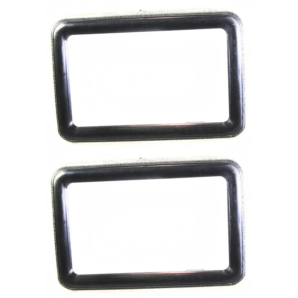 门把手装饰套装适用于 1986 - 1992 年日产 D21 前内黑色 2 件 — 第 1/4 张图片