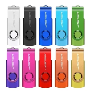 Key Chain USB 3.0 Flash Drive 128GB Rotatable High Speed Memory Stick Storage - Afbeelding 1 van 16