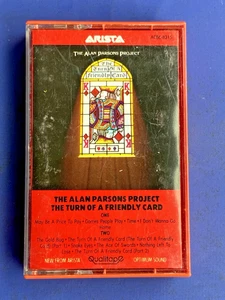 The Alan Parsons Project The Turn of A Friendly Card Cassette Tape 1980 Arista - Foto 1 di 4