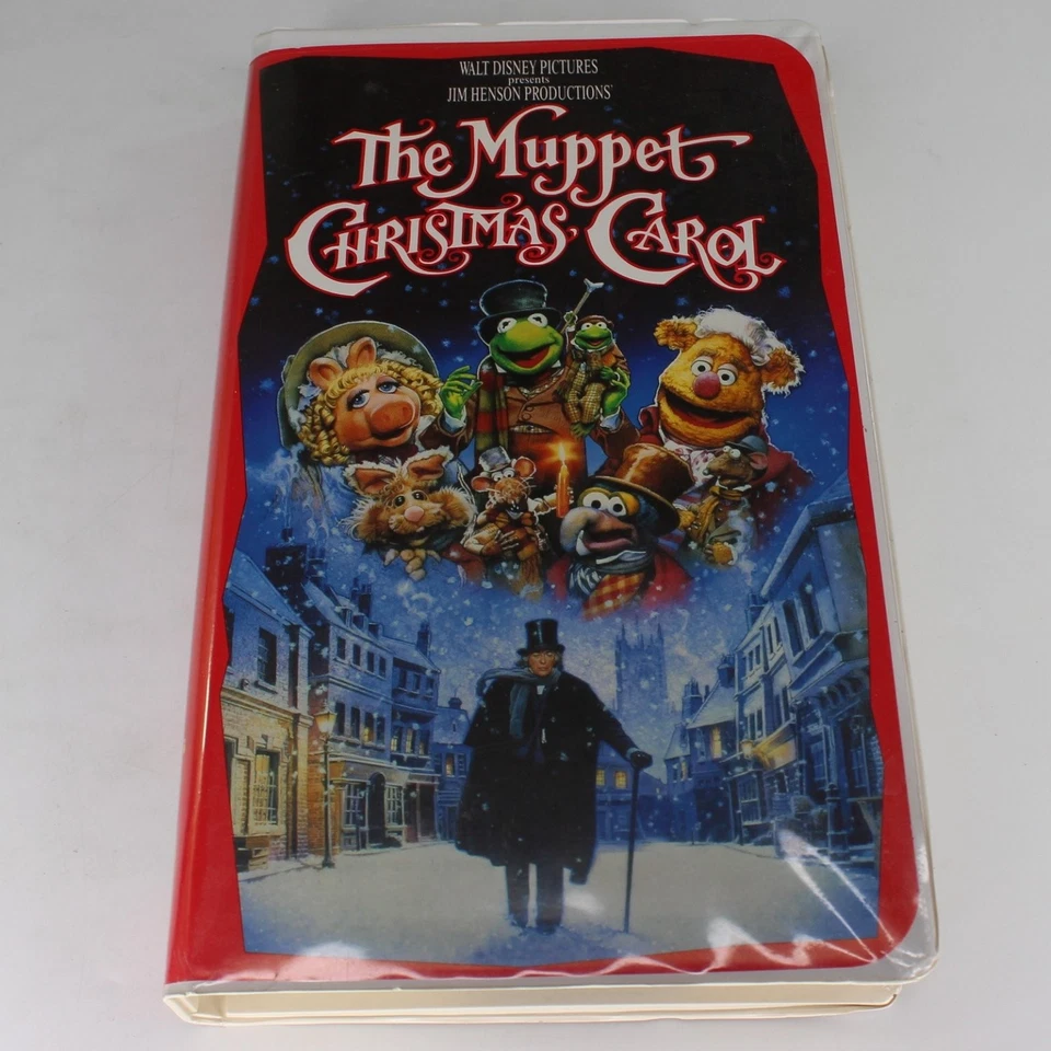 The Muppet Christmas Carol VHS 1993 Family Holiday Jim Henson Video - Image 1 of 4