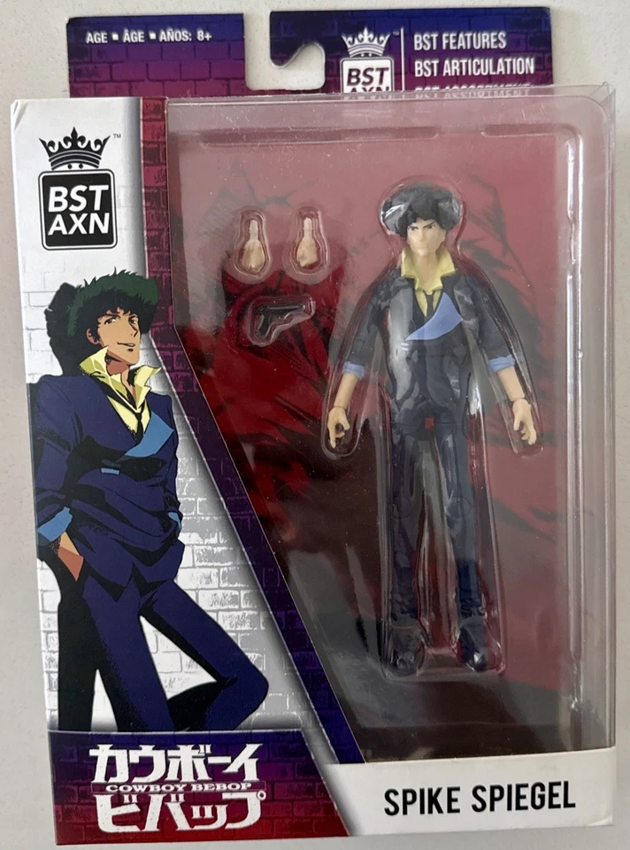 Figura de acción BST AXN Cowboy Bebop Spike Spiegel 5" sellada de fábrica Foto 1 de 1