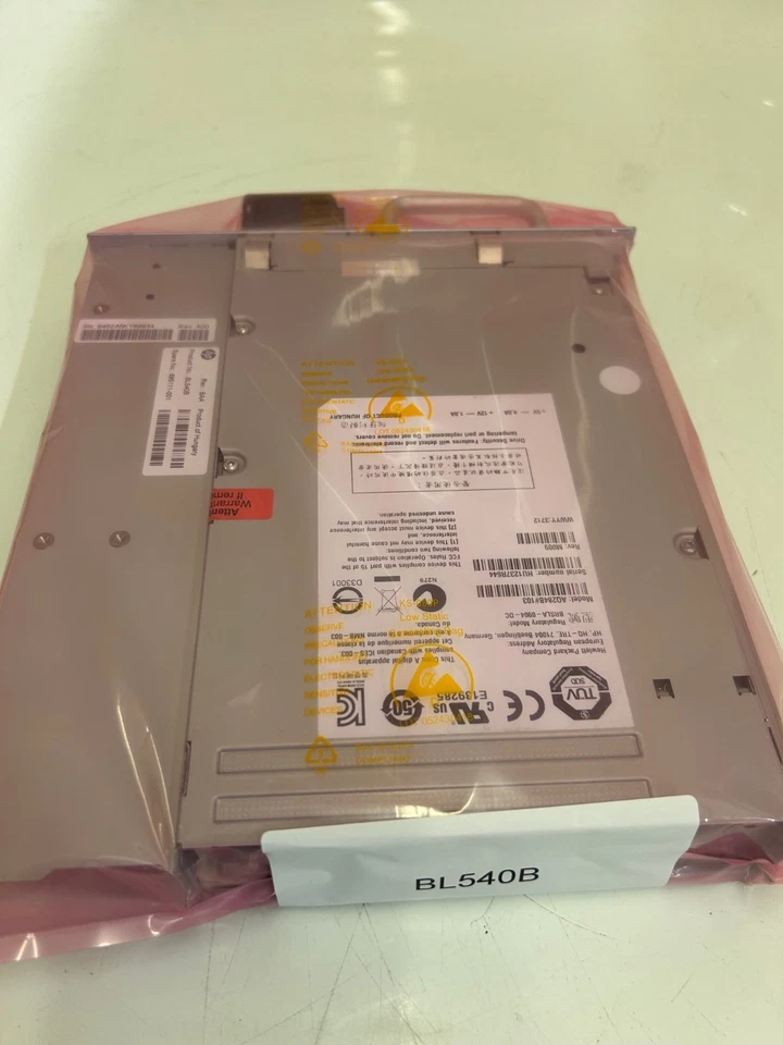 BL540B 695111-001 AQ283B#103 HP MSL LTO5 HH SAS Drive and Tray  Inc VAT - Image 1 of 1