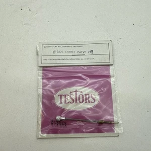 Testors #7823 Needle Valve Vintage RC Spares Parts New In Packet B149 - Picture 1 of 2