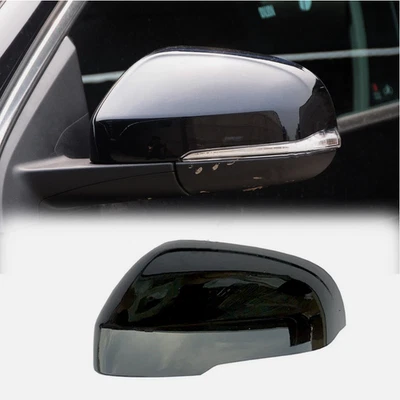 Cubierta de tapa de espejo retrovisor lado conductor izquierdo negro para Volvo S60 S80 2012-2019 Foto 1 de 4