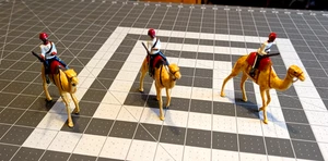 Lead Toy Soldiers Camels with Riders Lot of 3 - Picture 1 of 4
