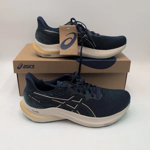 Asics GT 2000 12 Womens 12 NEW Blue Expanse Champagne Running Shoe 1012B506-401 - Picture 1 of 9