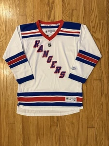 New York Rangers Reebok NHL Hockey Jersey (Youth Size L/XL) White - Picture 1 of 6