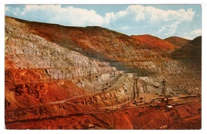 Bingham Copper Mine, Utah, USA - Postcard 1960's VG - Picture 1 of 2