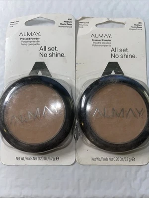 Lot of 2 Almay Pressed Powder, 400 Medium Meet Deep - See Pictures - Image 1 of 2