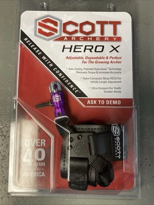 Scott Hero X - Bow Release (Purple) - Image 1 of 2
