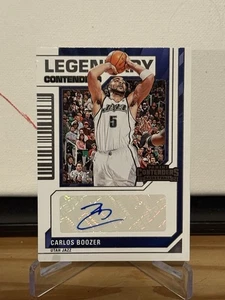 2023-24 Panini Contenders - Legendary Contenders Autographs Carlos Boozer /75 - Picture 1 of 2