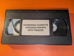 Rare Crooked Hearts (VHS, 1991)  - SCREENING Cassette (no box) - Bild 1 von 2