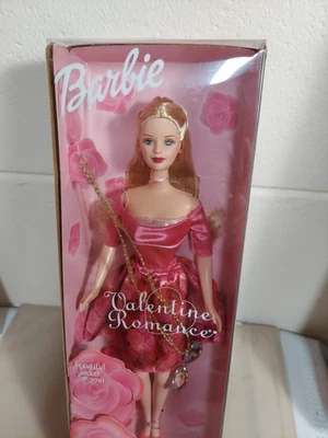 Muñeca Barbie Romance San Valentín 2003 B1805 Corazón Medallón Edición Especial  Foto 1 de 4