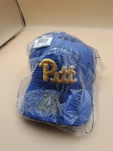 Cappello berretto da ballo nuovo con etichette University of Pittsburgh PITT PANTHERS aderente UFFICIALE NIKE - Foto 1 di 3