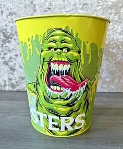 2024 Ghostbusters Frozen Empire Slimer Green Tin Popcorn Bucket Columbia Promo - Picture 1 of 17