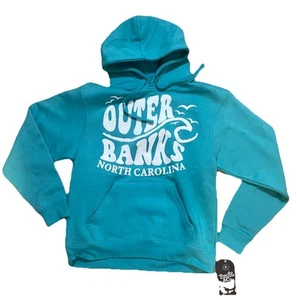 Outer Banks Hoodie Größe Small Damen türkis - Bild 1 von 11