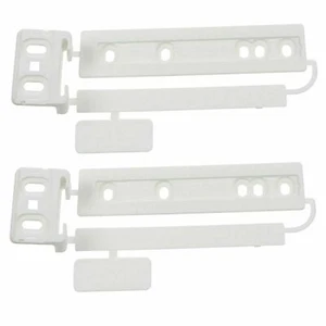 DOOR MOUNTING BRACKET SLIDER FITTING KIT FOR ZANUSSI INTEGRATED FRIDGE FREEZER  - Picture 1 of 3