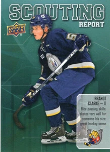 2019/20 Upper Deck CHL Scouting Report (#SR17) - BRANDY CLARKE - Picture 1 of 2