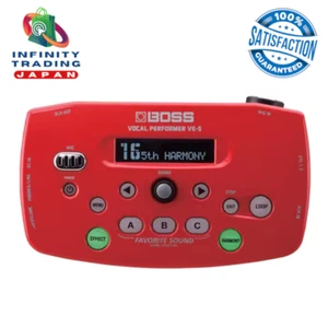 [NEW] Boss VE-5-RD Vocal Performer Effects Processor Red Japan - Picture 1 of 4