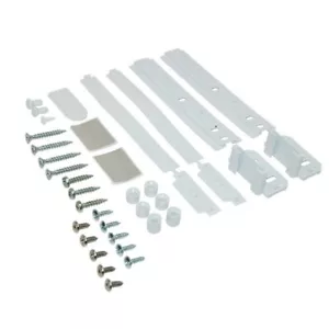 ORIGINAL HOTPOINT B20A1DVE-HA INTEGRIERTE KÜHL-GEFRIERKOMBINATION TÜRSCHIEBER-BESCHLAG-KIT - Bild 1 von 2
