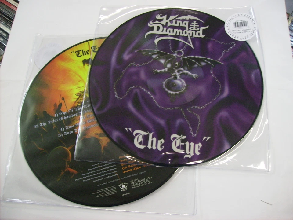 KING DIAMOND - THE EYE - LP PICTURE DISC BRAND NEW 2018  - Immagine 1 di 1
