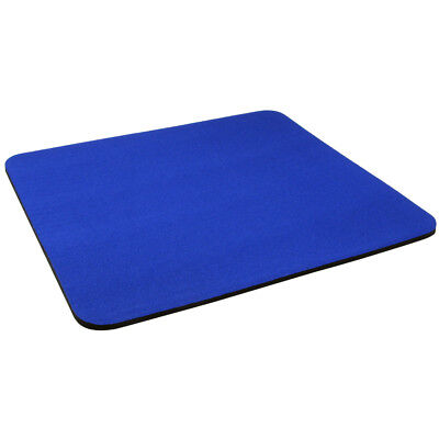 Dark Blue Fabric Mouse Mat Pad High Quality 5mm Thick Non Slip Foam 25cm X 22cm • 1.99£