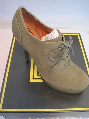 BOTINES DE GAMUZA VERDE ANIKA POUR LA VICTOIRE NUEVOS - TALLA 7,5 M - PRECIO DE VENTA SUGERIDO POR EL FABRICANTE $300,00 Foto 1 de 4