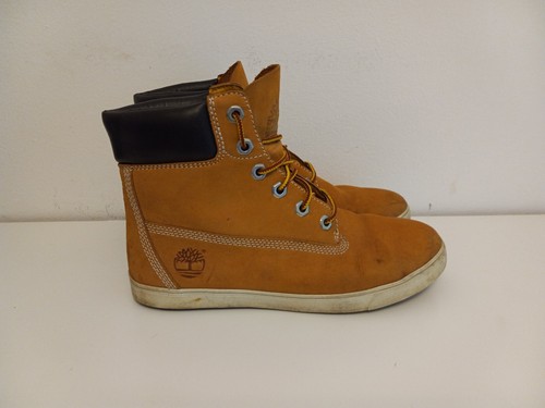 Stivali chukka Timberland Dause in pelle casual stringati da donna taglia UK 5