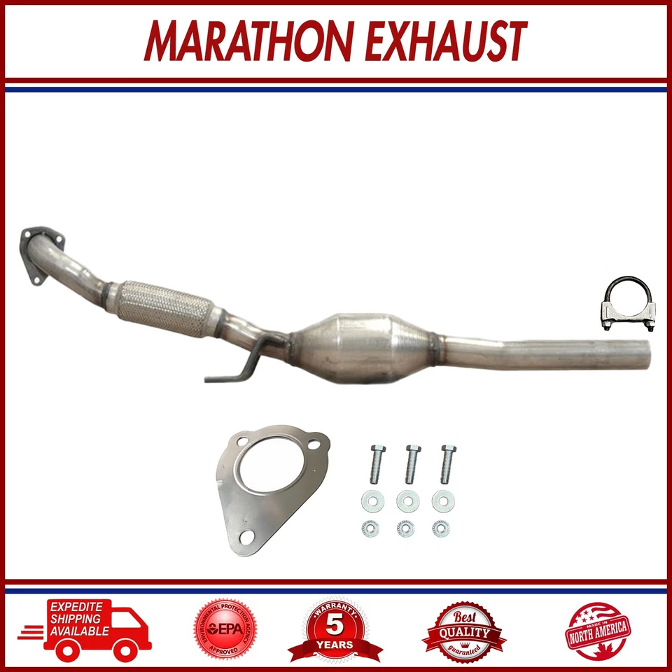 Front Catalytic Fits: 1998-2004 Volkswagen Beetle| Golf| Jetta 1.9L Turbocharged - Image 1 of 4