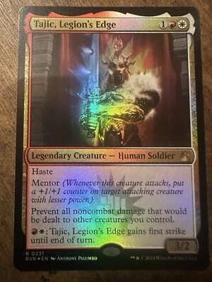 Tajic, Legion's Edge MTG Ravnica Remastered FOIL Never Played - Image 1 of 2