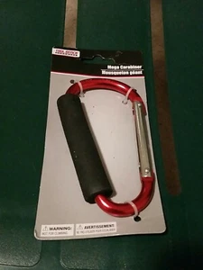 New Tool Bench Hardware red Mega Carabiner - Picture 1 of 3