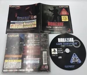 Biohazard Gun Survivor Playstation PS1 Resident Evil Giappone con custodia e manuale - Foto 1 di 1