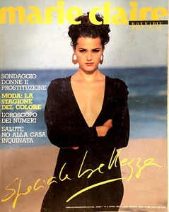 MARIE Claire Magazine Italia April 1990 YASMIN LE BON Fabrizio Ferri TURNER - Picture 1 of 7