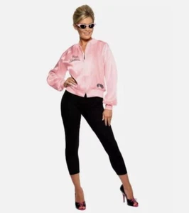 Oficial Rosa Damas Chaqueta Grasa Película Noche de Gallina Sandy Vestido Elegante Disfraz - Imagen 1 de 1