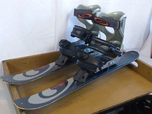 Salomon Phantom Snowblade Short Ski For soft boots Salomon bindings 81CM - Picture 1 of 20