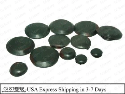 Juego de tapones de drenaje tapas de goma con orificio para barra antivuelco de piso Suzuki Samurai Gypsy Foto 1 de 2