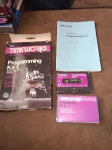 Timeworks Programming Kit 1 lunar lander Commodore 64 Computer Software in Box! - Picture 1 of 6