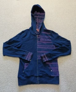 Dickies Women's Hoodie Jacket Size L Large Slim Purple Full Zip - Picture 1 of 10