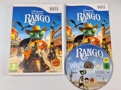 Rango (Nintendo Wii, 2011) Completo En Caja con Manual - VENDEDOR OZ Foto 1 de 2