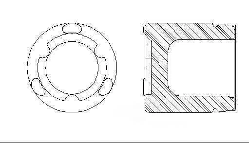 Pinza de freno de disco pistón mejor freno 7914 Foto 1 de 1