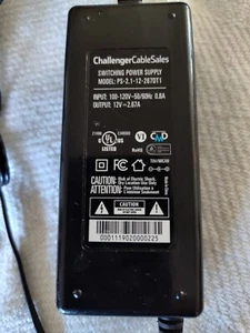 Challenger Cable Sales Switching Power Supply PS-2.1-12-3DAC - Picture 1 of 5