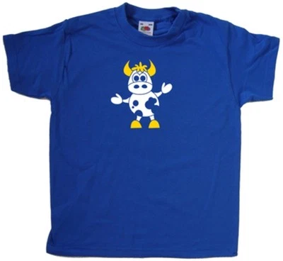 TEETREEDESIGNS Tada Cow Kids T-Shirt