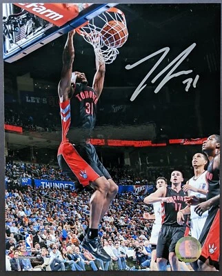 Foto firmada autografiada por Terrence Ross Toronto Raptors NBA baloncesto holograma Foto 1 de 4