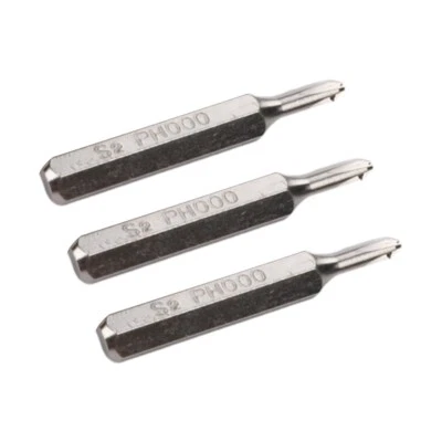 PH000 Screwdriver Bits Set 3 Pack for Electric Screwdriver Assembly - Image 1 of 4