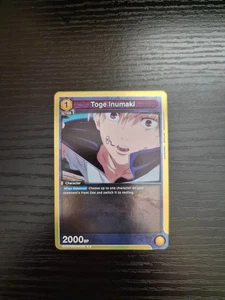 Union Arena Jujutsu Kaisen - Toge Inumaki - UE03BT/JJK-1-004 - Rare Foil - Picture 1 of 2