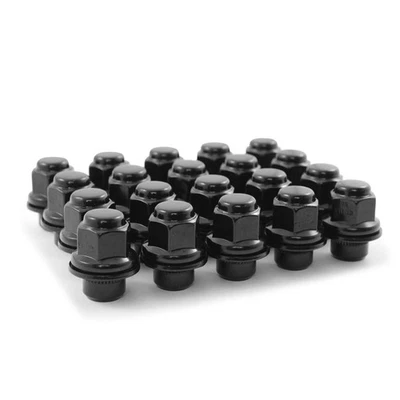 Tuercas negras para ruedas modelos Toyota 90084-94001 (20 piezas) Foto 1 de 3