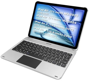 Funda Teclado iPad Air 11 Pulgadas/Air 5ta 4ta Generación con Trackpad, Bluetoot... - Imagen 1 de 7