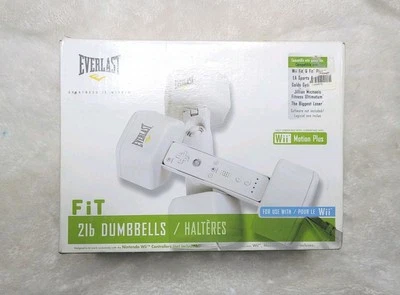 Everlast Nintendo Wii Fit 2 lb Mancuernas Fitness Ejercicio Control Remoto Nunchuk Pesas Foto 1 de 3