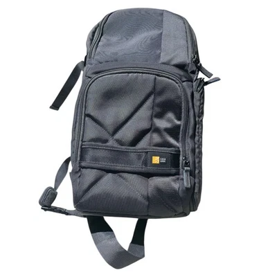 Case Logic DSLR Camera Sling Backpack Bag Gray Black Padded Crossbody Gear... - Image 1 of 4